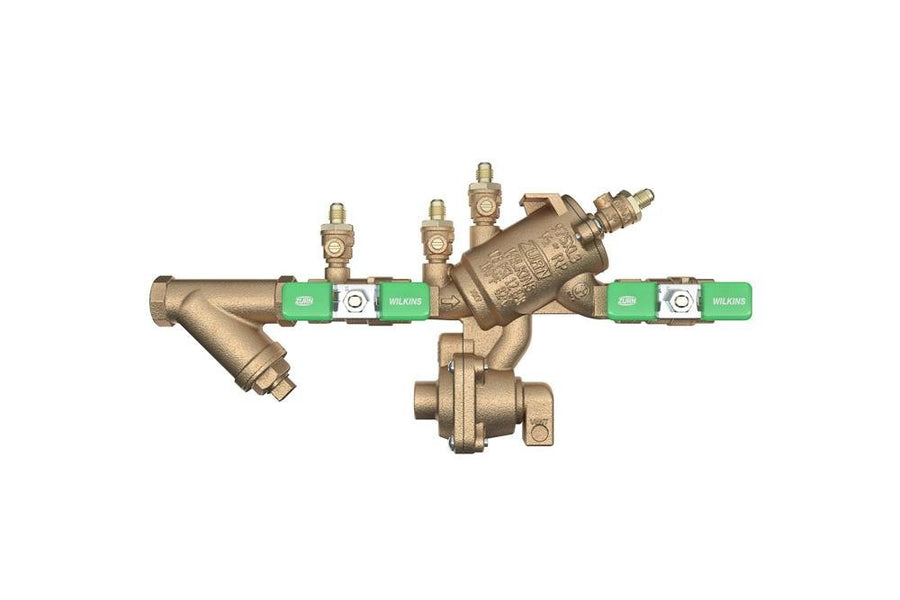 12 - 975XL3S1/2" 975XL3 Reduced Pressure Principle Backflow Preventer with Model SXL Lead - Free Wye Type StrainerZurn