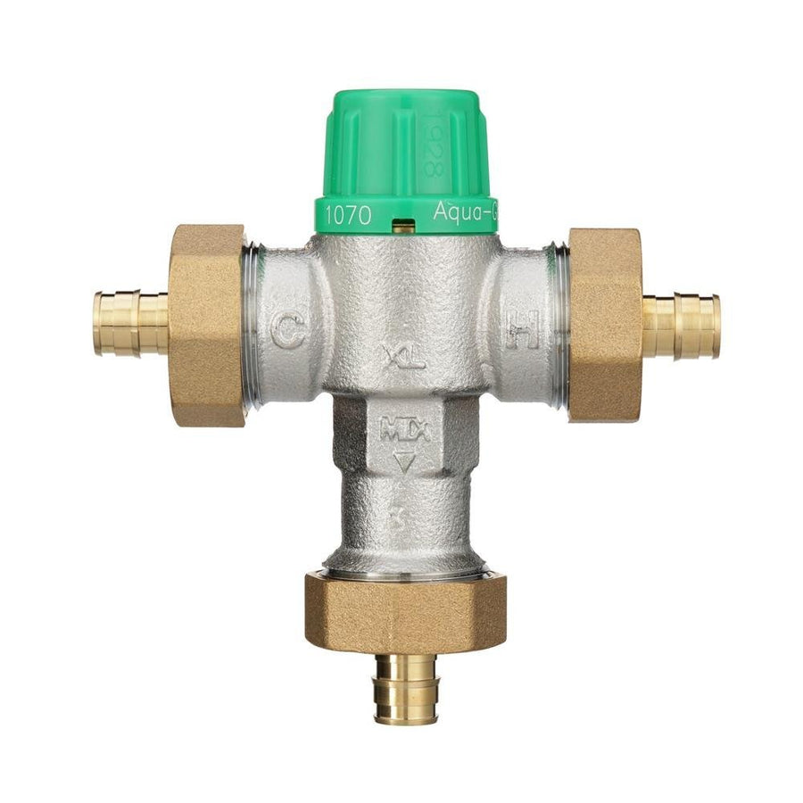 12 - ZW1070XLPEXF19601/2" ZW1070XL Aqua - Gard® Thermostatic Mixing Valve with PEX F1960 Connection Lead FreeZurn