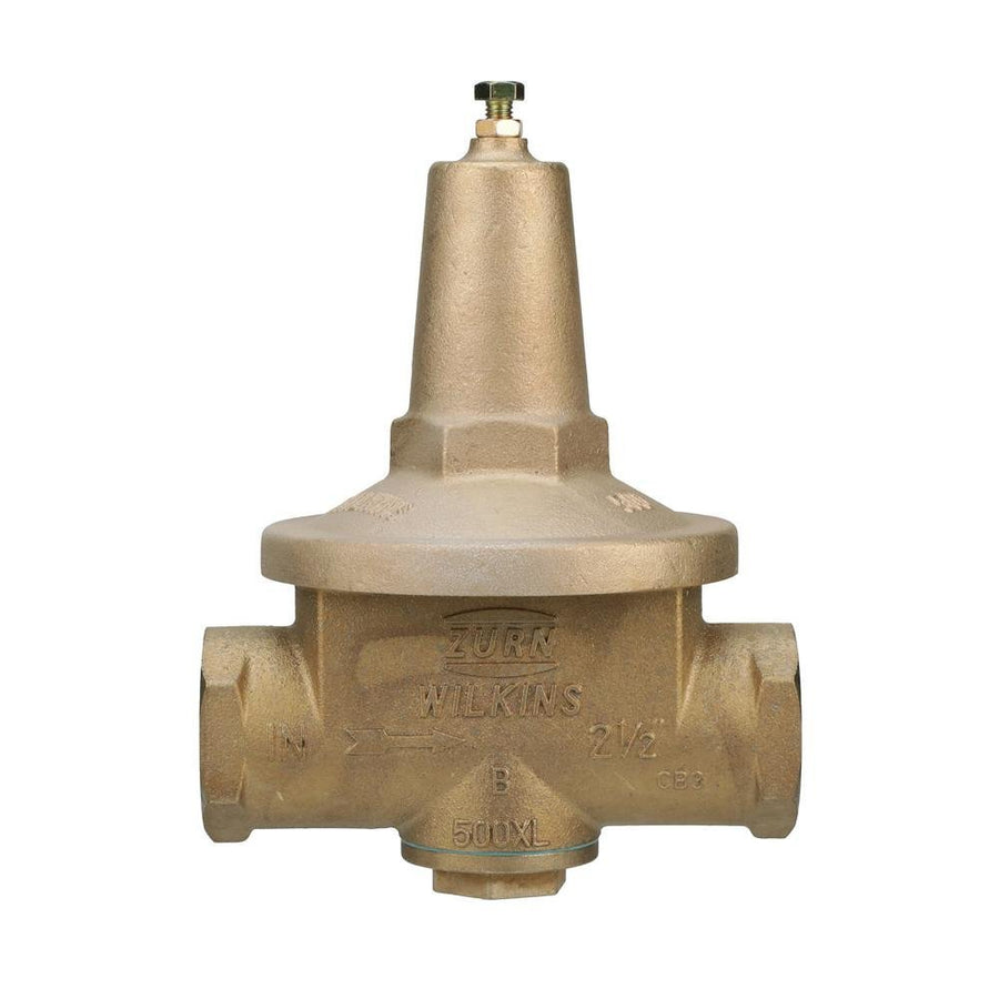 212 - 500XLHR2 1/2" 500XL Water Pressure Reducing Valve with a spring range from 75 psi to 125 psi, factory set at 85 psiZurn