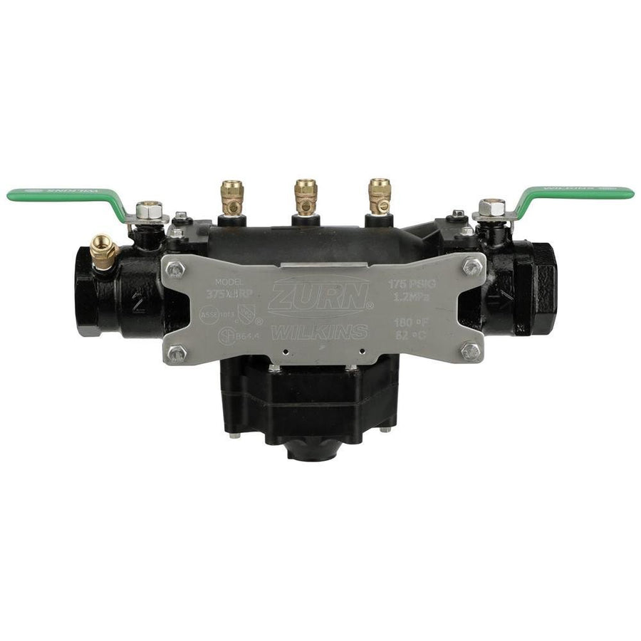 2 - 375XLB2" 375XL Reduced Pressure Principle Backflow Preventer with black fusion epoxy coatingZurn