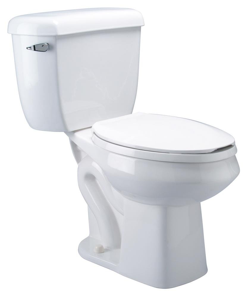 Z55602 - Piece Pressure - Assist, Siphon Jet Toilet, 1.6 gpf, Elongated, ADA Height, White Vitreous ChiZurn