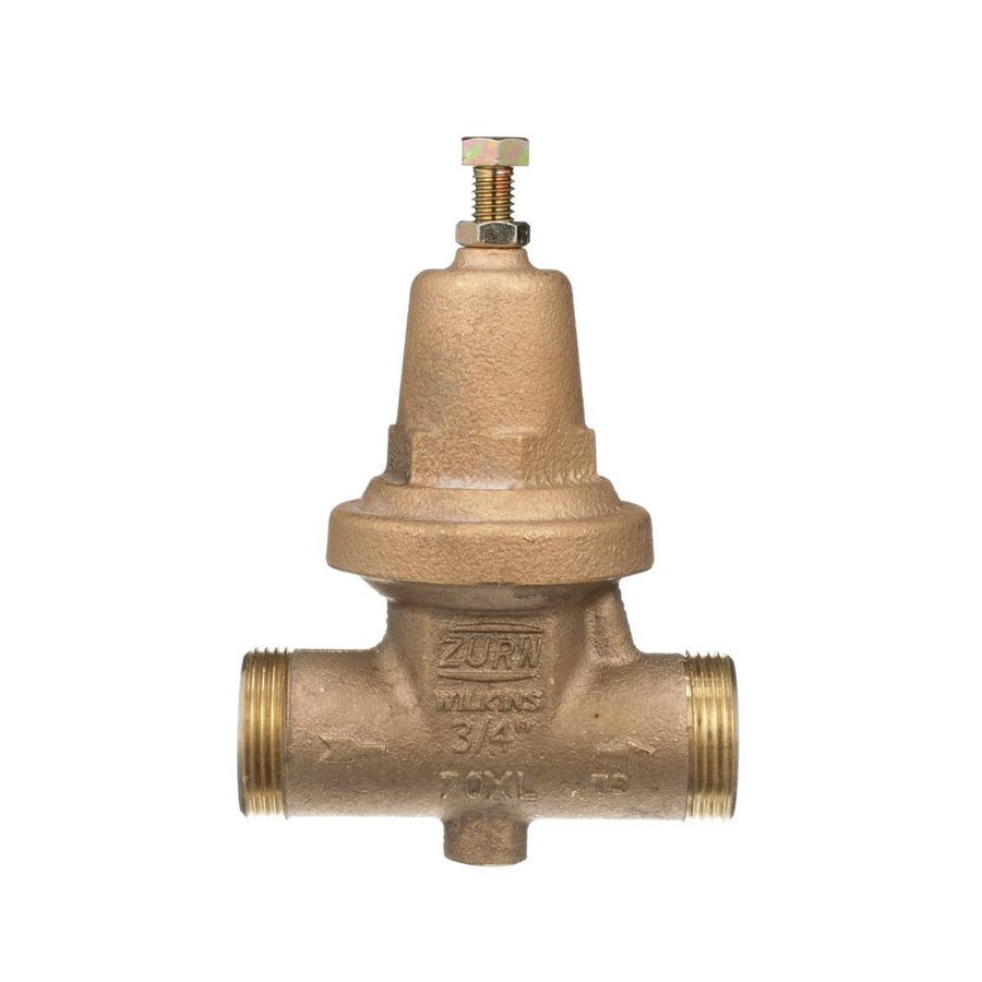 34 - 70XLDUC3/4" 70XL Pressure Reducing Valve with Double Union FNPT Connection and FC (Cop/ Sweat) Union ConnectionZurn