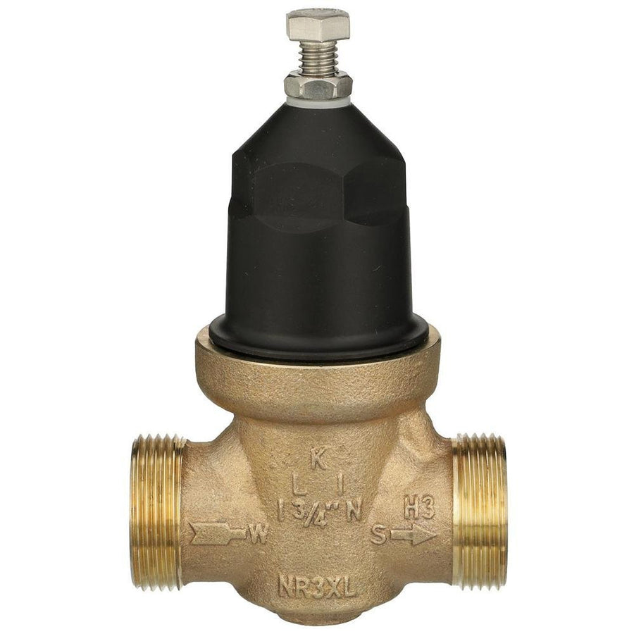 34 - NR3XLDULUP3/4 in. NR3XL Pressure Reducing Valve, Dual Integral FNPT Connections, Tapped and Plugged for GaugeZurn