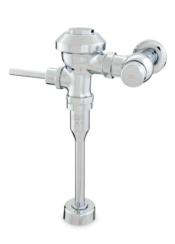 Z6003PL - WS1Aquaflush® PL Plus Exposed Manual Flush Valve - 1.0 gpf, Sweat Solder Kit, Stop Cap, Cast Wall Flange with Set ScrewZurn