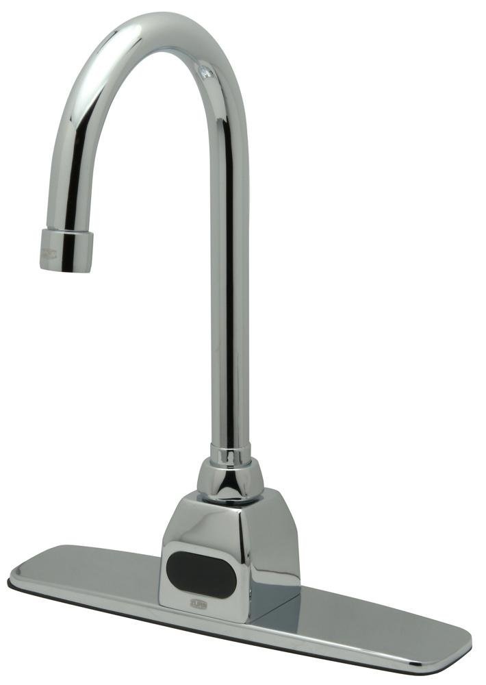 Z6920 - XL - CP8 - FC1.5AquaSense® Single Hole Gooseneck Sensor Faucet with 1.5 gpm Flow Control and 8" Widespread Cover Plate in ChromeZurn