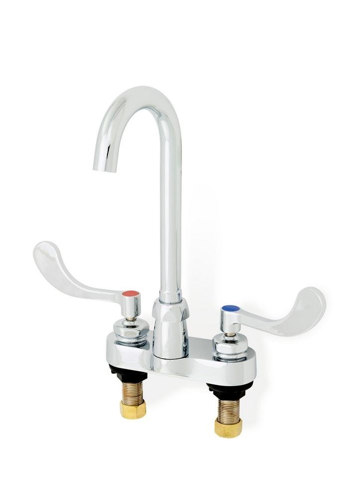 Z812A4 - XL - FCAquaSpec Gooseneck Faucet, 4 in. Centerset, 3 - 1/2 in. Spout, 2.0 GPM Lamir Flow Control in Spout Base, 4 in. Wrist Blade HandlesZurn