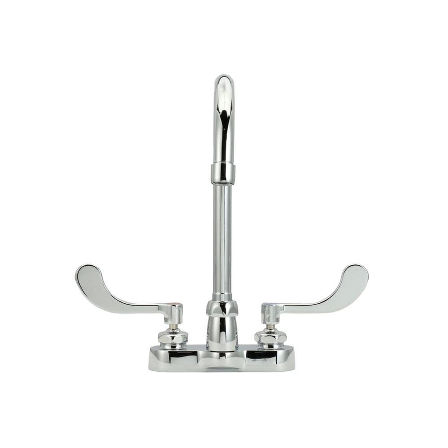 Z812B4 - XL - 3FAquaSpec Gooseneck Faucet, 4 - in. Centerset, 5 3/8 - in. Spout, 0.5 GPM Vandal - Resistant Pressure - Comp Spray, 4 - in. Wrist BladesZurn