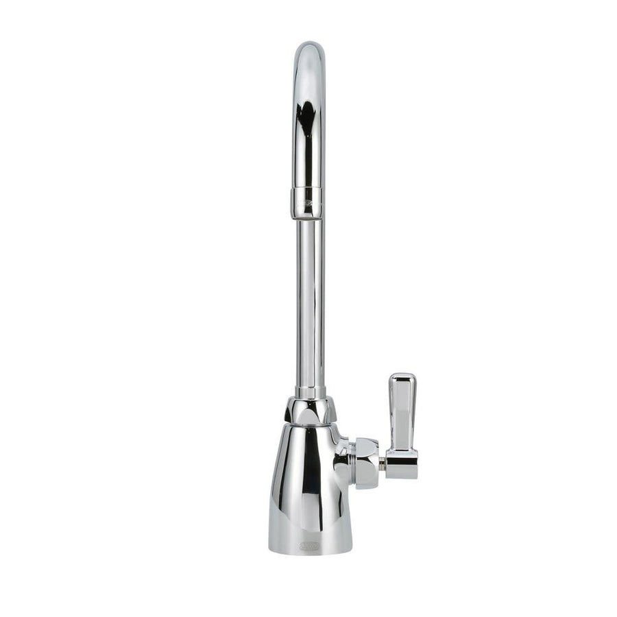 Z825B1 - XLAquaSpec® Laboratory Gooseneck Faucet, Single with 2.2 gpm Aerator, 5 3/8” Spout, and Lever Handle in ChromeZurn