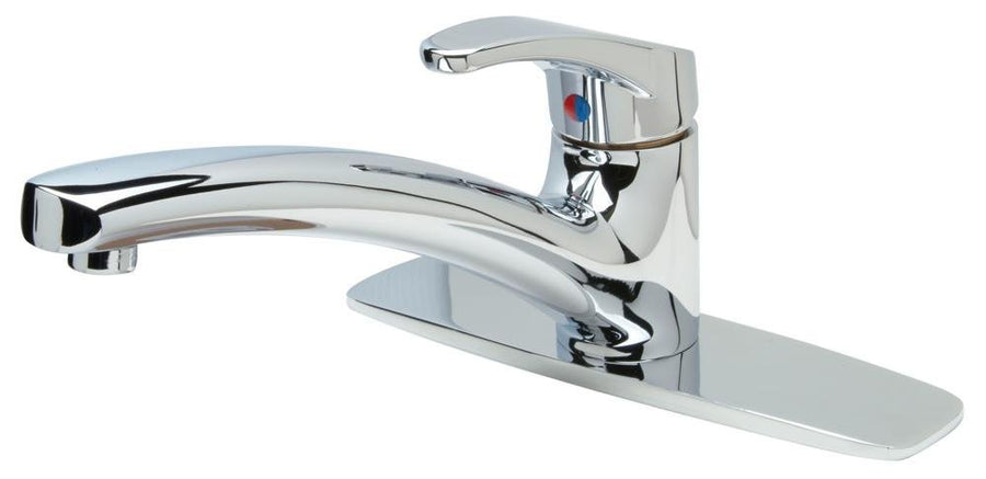 Z82300 - XL - CP8AquaSpec® Single Hole Kitchen Faucet, 10" Swing Spout, 8" Cover Plate, 2.2 gpm Pressure - Comp Aerator, Lever HandleZurn