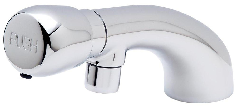 Z86300 - XLAquaSpec® Single - Hole Metering Faucet, Deck Mount with 1.0 gpm Spray Outlet, 4 1/8” Integral Spout, Push - Button HandleZurn