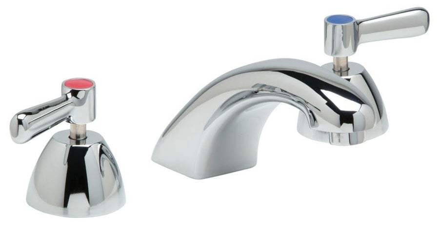 Z831R1 - XLAquaSpec® Widespread Faucet, 5" Centerline Spout, 2.2 gpm Pressure - Compensating Aerator, 2 1/2"Lever HandlesZurn