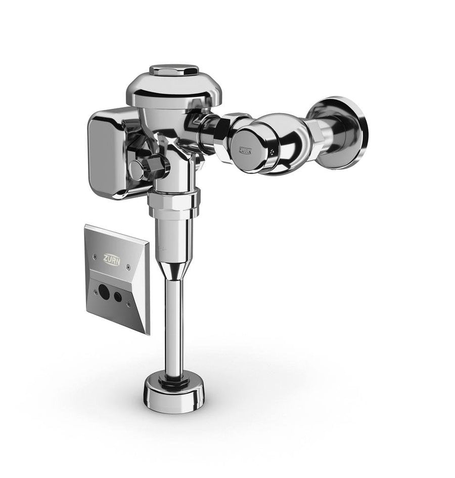 ZEMS6003AV - WS1 - W1AquaVantage® ZEMS Exposed Hardwired Sensor Flush Valve with 1.0 gpf, 11 - 1/2" Rough - In, and 3/4" Top Spud in ChromeZurn