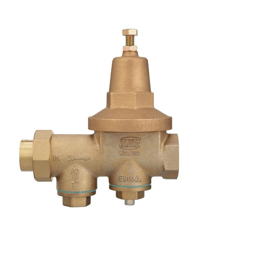 112 - 600XLC1 - 1/2" 600XL Pressure Reducing Valve with cop/ sweat connectionZurn