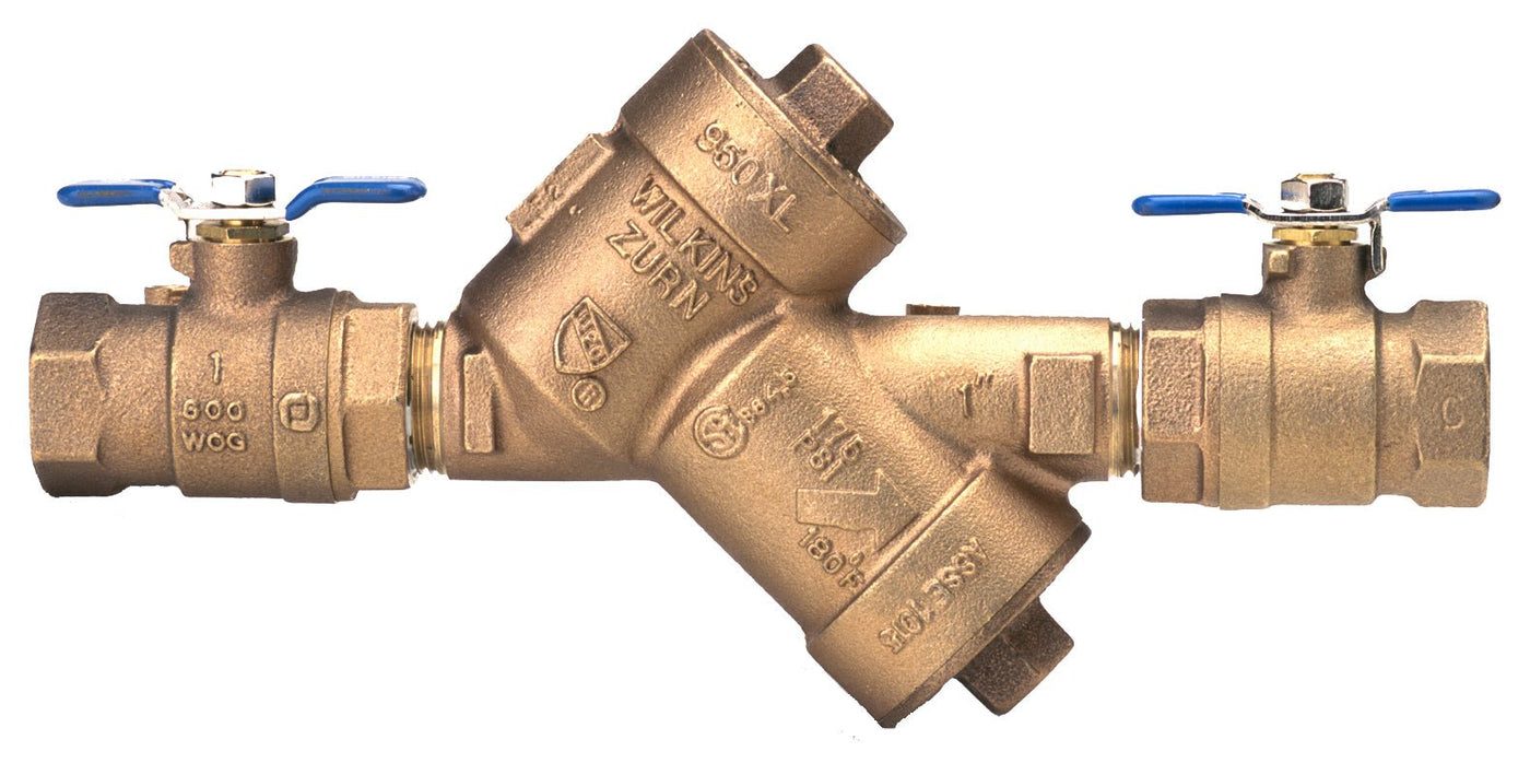 112-950XL1-1/2" 950XL Double Check Backflow AssemblyZurn Wilkins