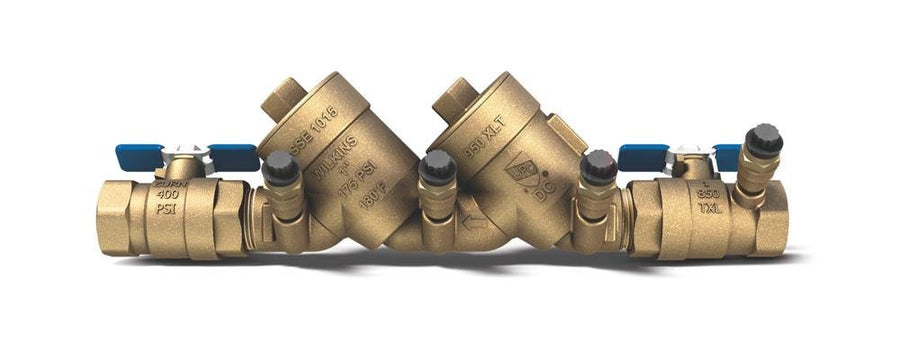 112 - 950XLT1 - 1/2" 950XLT Double Check Backflow PreventerZurn