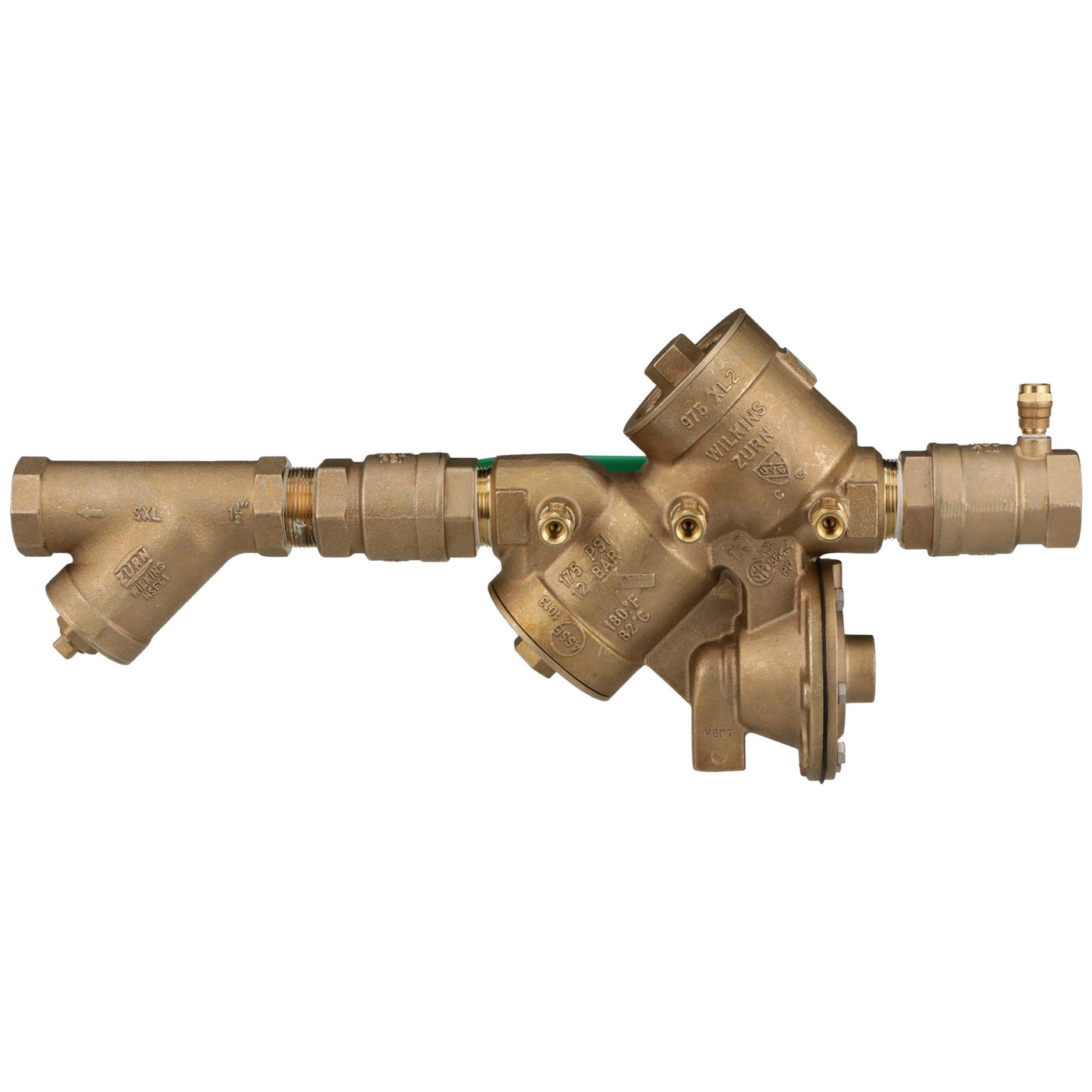 112-975XL2S1-1/2" 975XL2 Reduced Pressure Principle Backflow Preventer with strainerZurn Wilkins