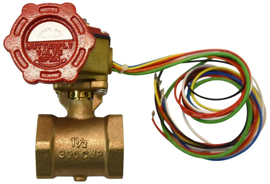 112 - F49BR1 - 1/2" Powerball Butterfly ValveZurn