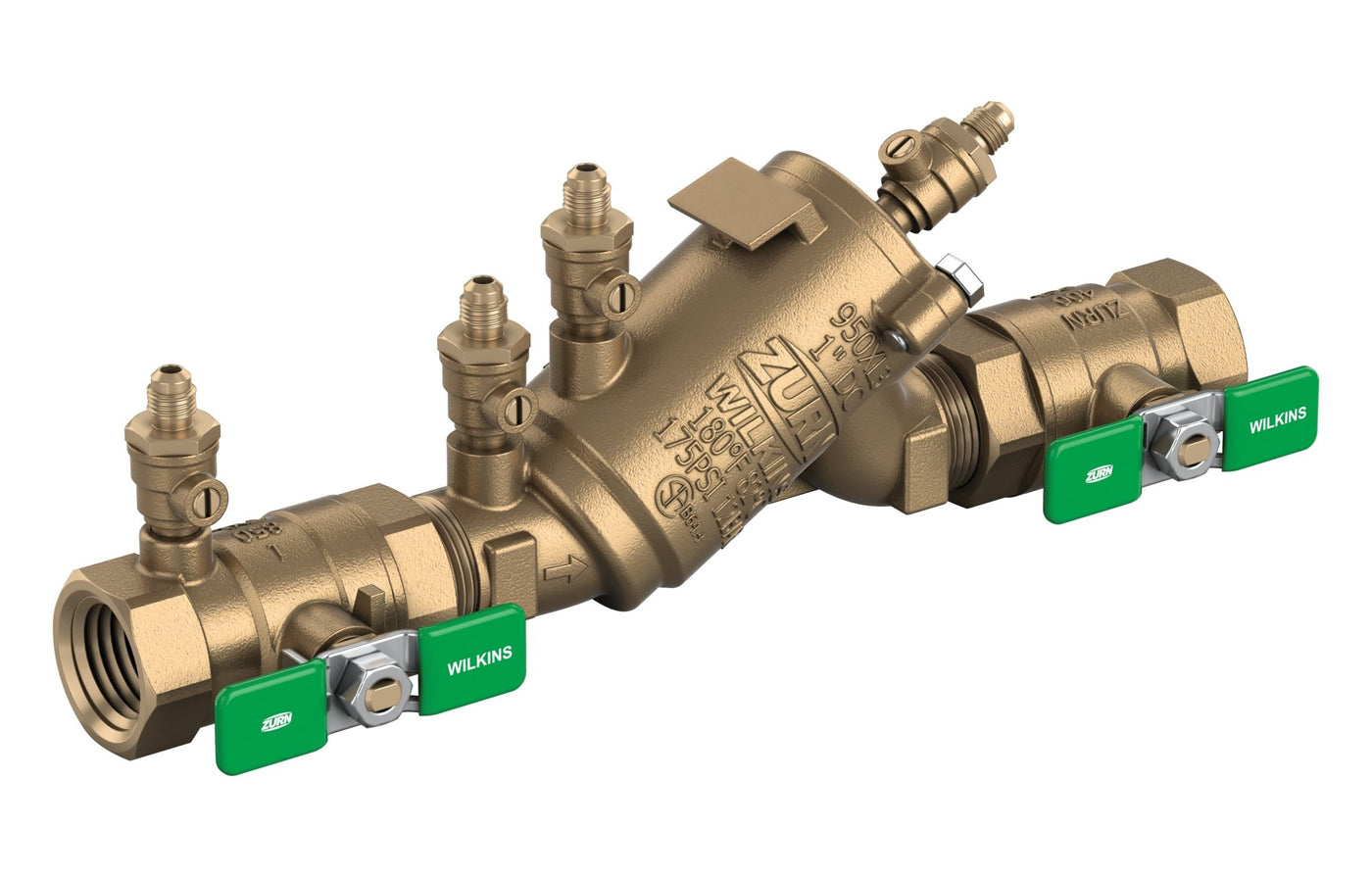 1-950XL31" 950XL3 Double Check Backflow PreventerZurn Wilkins