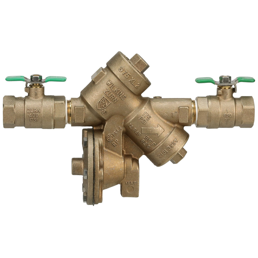 1-975XL2AG1" 975XL2 Reduced Pressure Principle Backflow Preventer with air gapZurn Wilkins