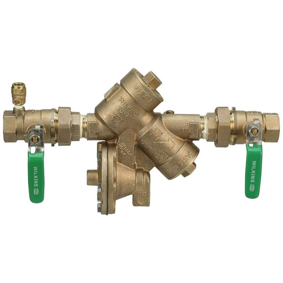 1 - 975XL2U1" 975XL2U Reduced Pressure Principle Backflow PreventerZurn