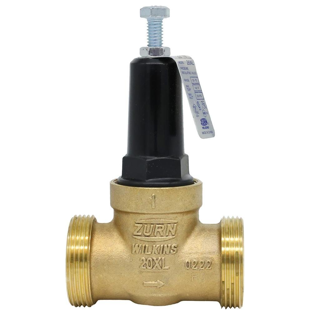 1 - 20XLDULU1 in. 20XL Pressure Reducing Valve (Double Union Less Union FNPT x FNPT)Zurn