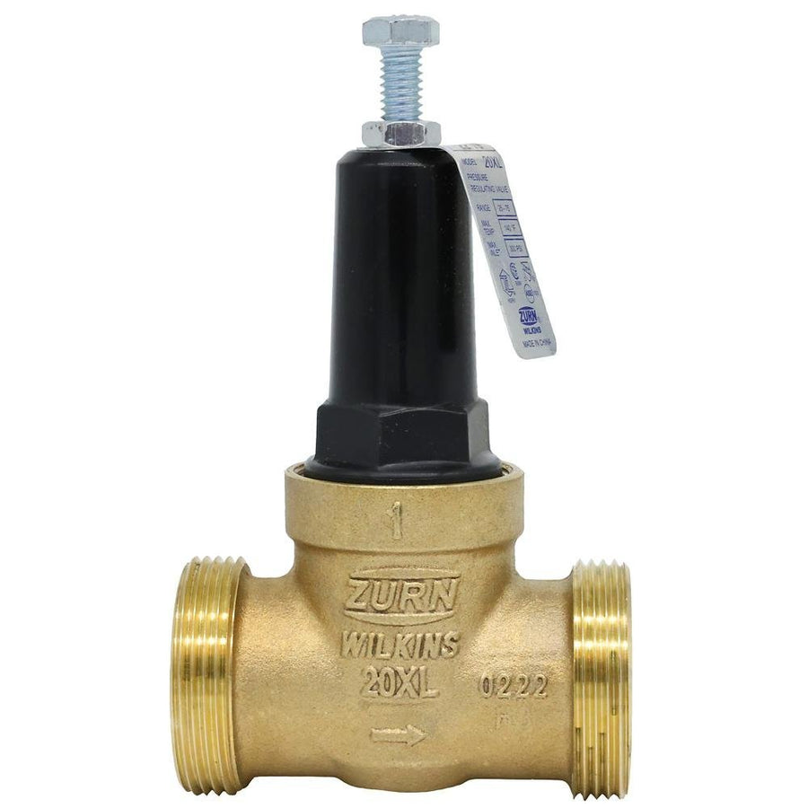 1 - 20XLDULU1 in. 20XL Pressure Reducing Valve (Double Union Less Union FNPT x FNPT)Zurn