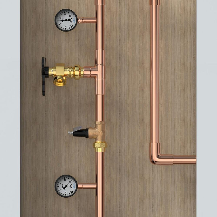 1 - 20XLC1 in. 20XL Pressure Reducing Valve (Single Union Copper Sweat x FNPT)Zurn