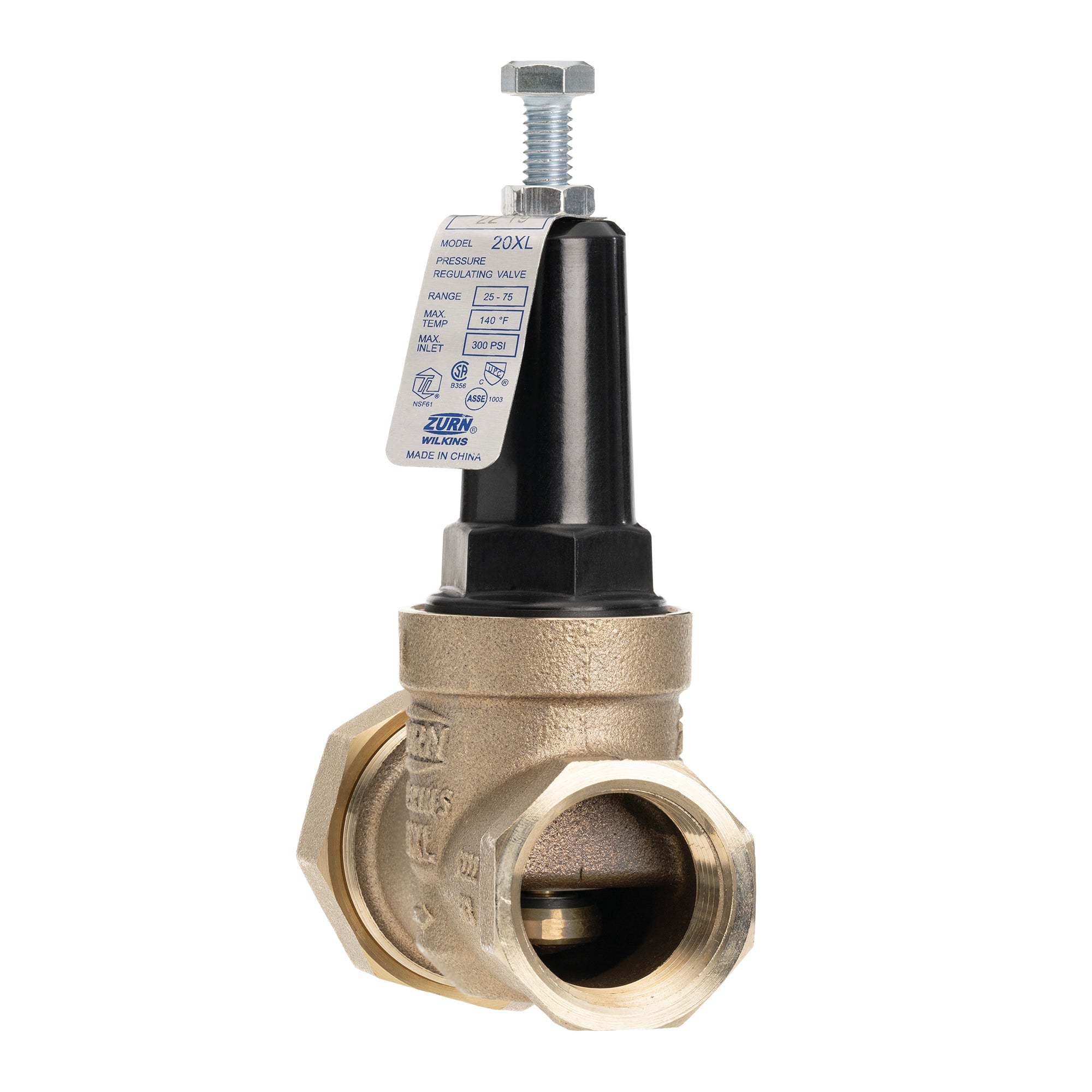 1 in. 20XL pressure reducing valve (single union fnpt x fnpt)