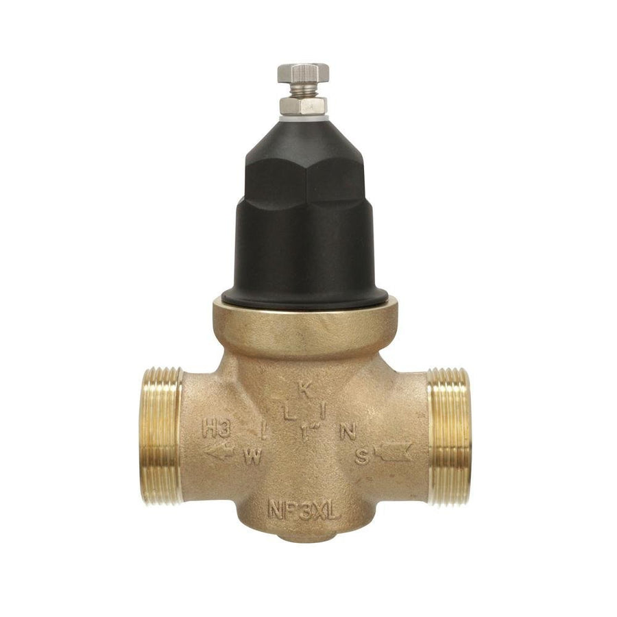 1 - NR3XLDULU1 in. NR3XL Pressure Reducing Valve, Dual Integral FNPT ConnectionsZurn