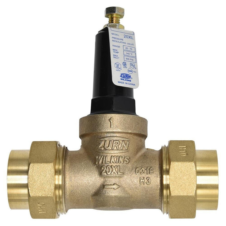 1 - 20XLDU1 in. Pressure Reducing Valve, Double Union FNPT x FNPTZurn