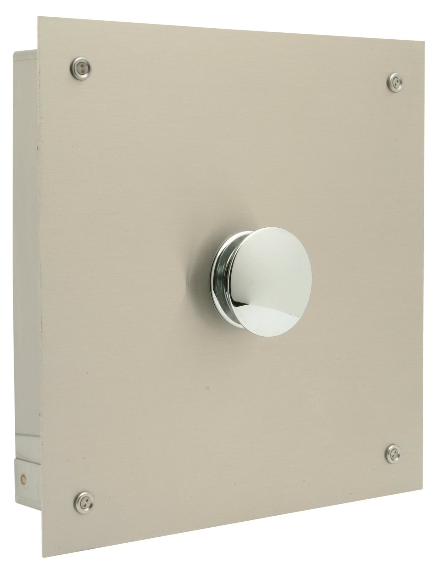 Z6199-BX1212” x 12” Stainless Steel Access Panel and Frame with 1 1/2" Hole for Concealed Flush Valves, Satin FinishZurn