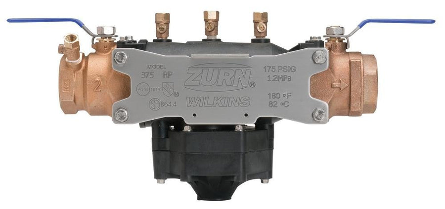 2 - 3752" 375 Reduced Pressure Principle Backflow PreventerZurn