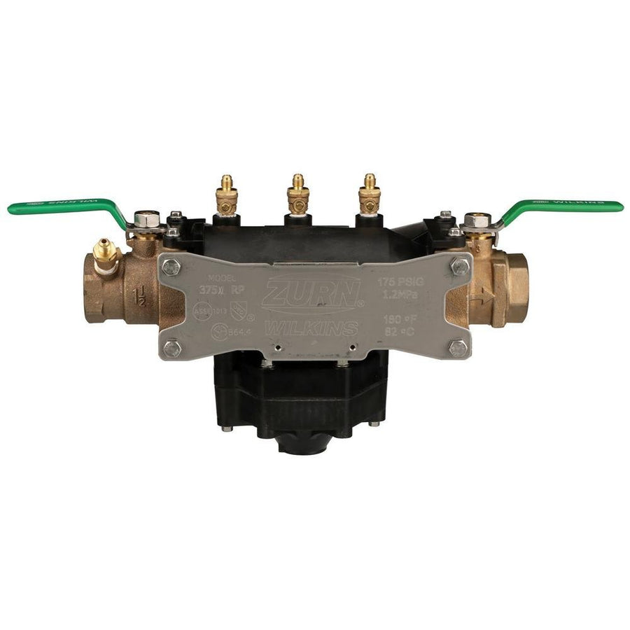 2 - 375XLFT2" 375XL Reduced Pressure Principle Backflow Preventer with SAE flare test fittingZurn