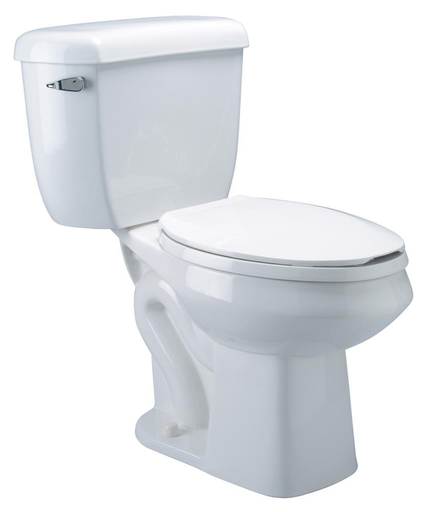 Z55712 - Piece Pressure - Assist, Siphon Jet Toilet, 1.1 gpf, Elongated, Standard Height, White Vitreous ChiZurn