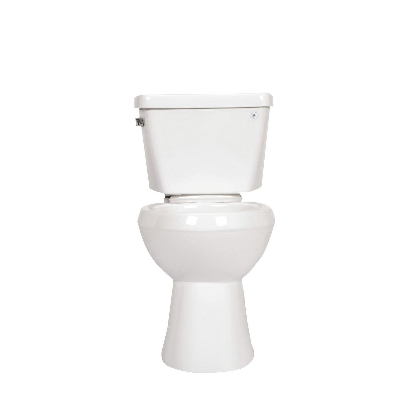 Z5555-K2-Piece Siphon Jet Toilet, 1.28 gpf, Elongated, ADA Height, Extra Large Footprint, White Vitreous ChinaZurn