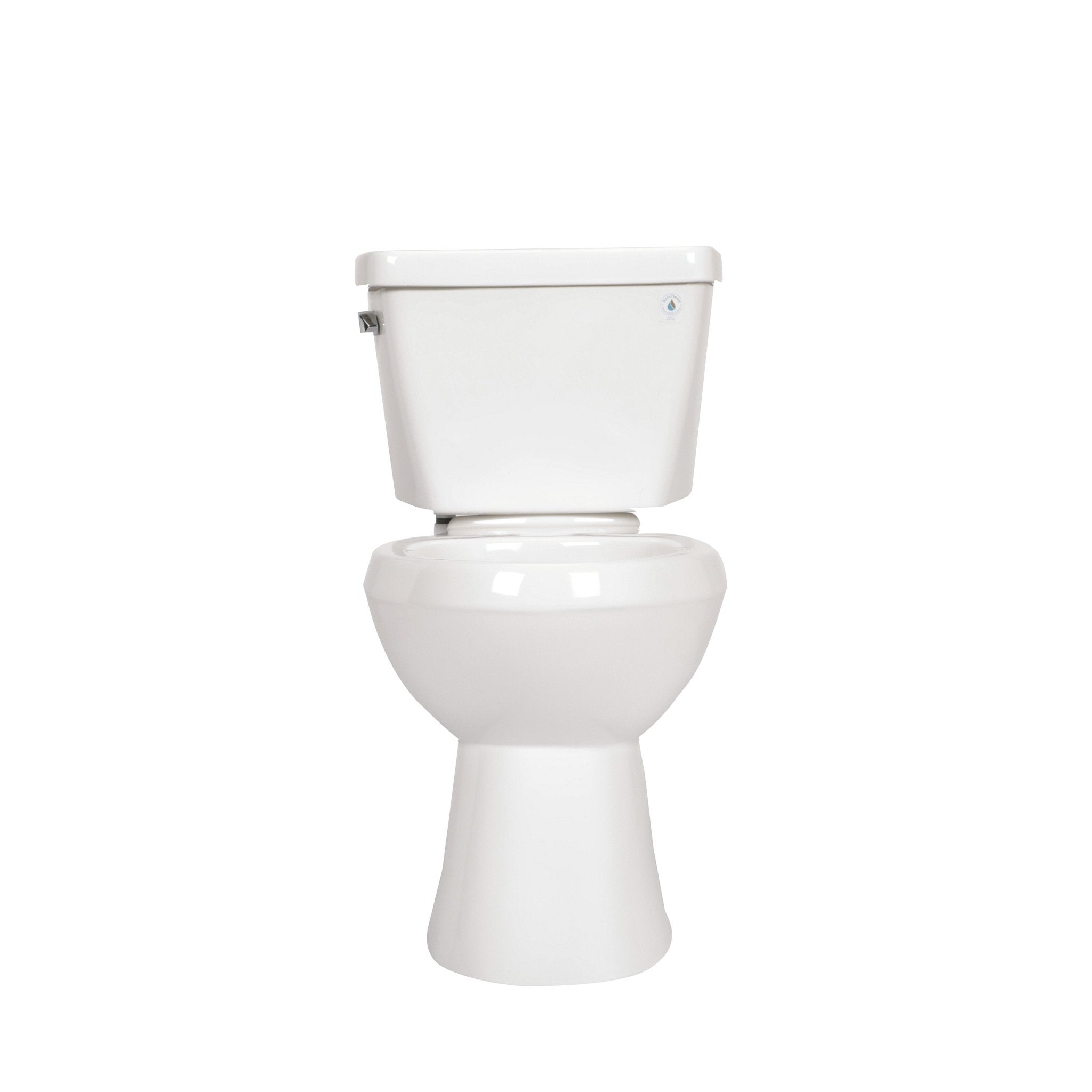 Z5555-K2-Piece Siphon Jet Toilet, 1.28 gpf, Elongated, ADA Height, Extra Large Footprint, White Vitreous ChinaZurn