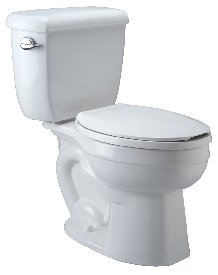 Z5551-K2-Piece Siphon Jet Toilet, 1.6 gpf, Elongated, ADA Height, Extra Large Footprint, White Vitreous ChinaZurn