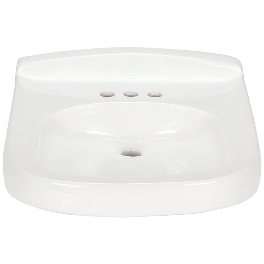 Z532423x20¼ Wall - Mount Wheelchair Accessible Sink/Lavatory, 4" Centers, White Vitreous ChiZurn