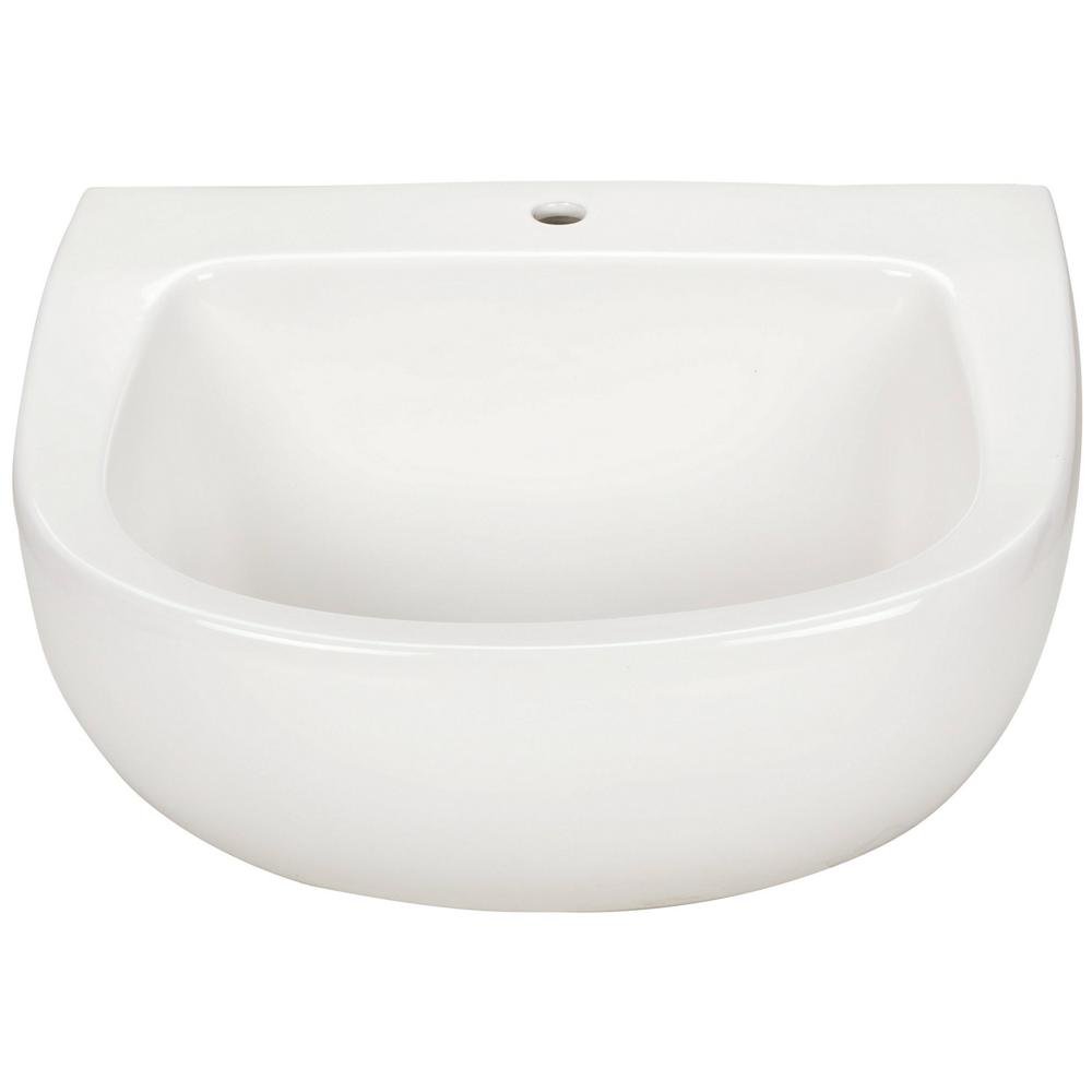 Z5468 - AM28x22 Wall - Mount Surgeon Sink, 8" Centers, ZurnSHIELD™, White Vitreous ChiZurn