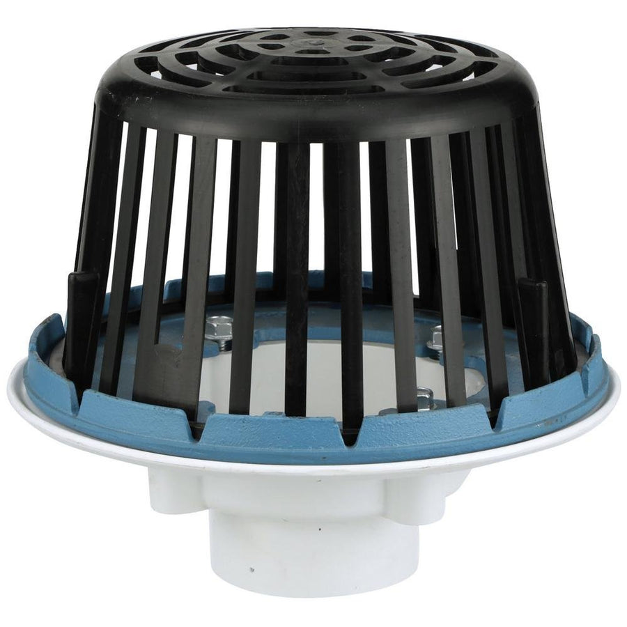 RD2120 - PV33 - inch PVC Drain with Plastic Dome with 12 - inch DiameterZurn