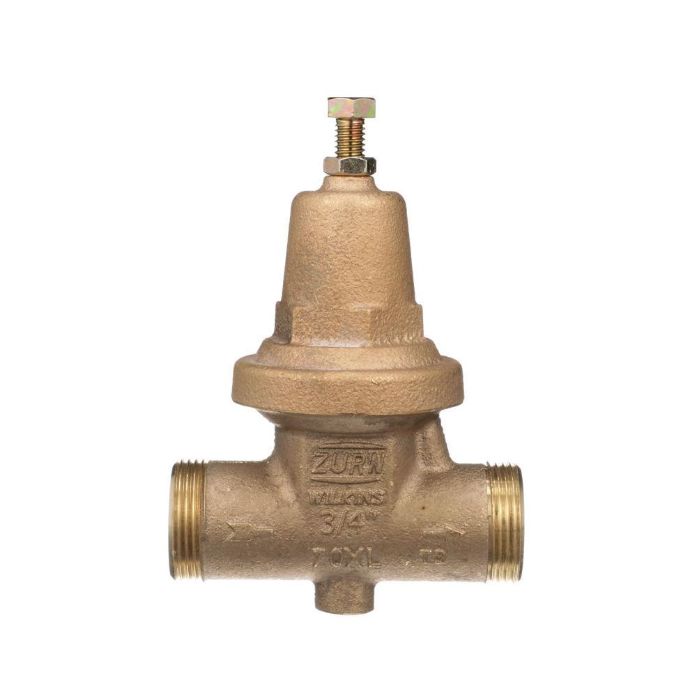 34 - 70XLDUC3/4" 70XL Pressure Reducing Valve with Double Union FNPT Connection and FC (Cop/ Sweat) Union ConnectionZurn
