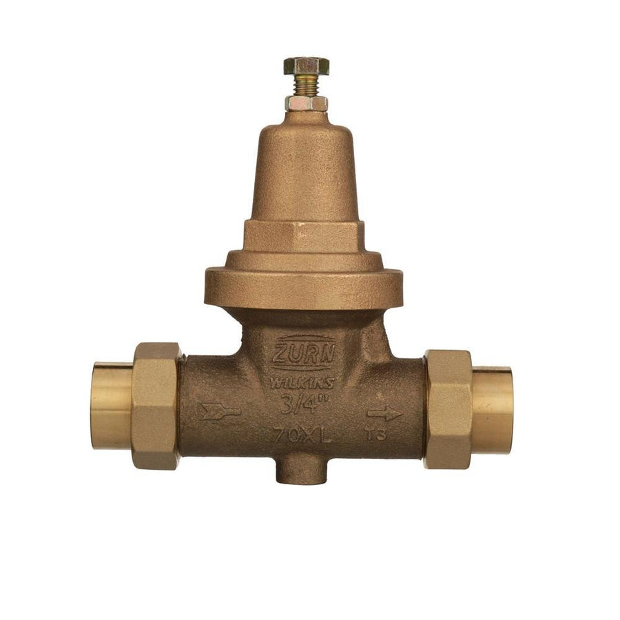 34 - 70XLDU3/4" 70XL Pressure Reducing Valve with Double Union FNPT ConnectionZurn