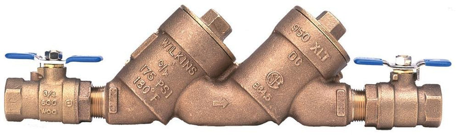 34 - 950XLT3/4" 950XLT Double Check Backflow PreventerZurn
