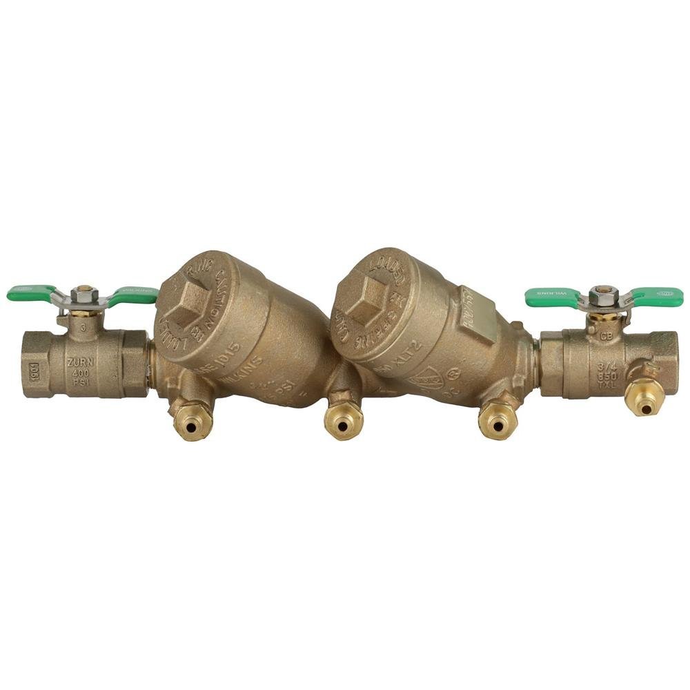 34 - 950XLT2FT3/4" 950XLT2 Double Check Backflow PreventerZurn