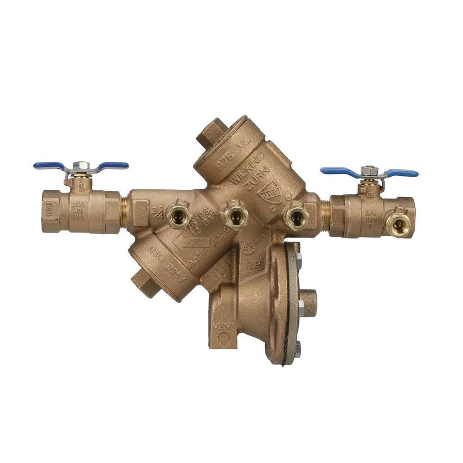 34 - 975XL3/4" 975XL Reduced Pressure Principle Backflow PreventerZurn