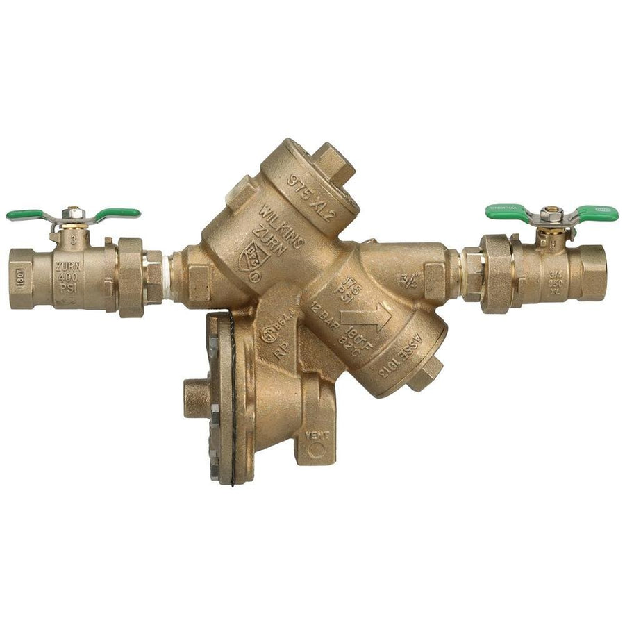 34 - 975XL2U3/4" 975XL2U Reduced Pressure Principle Backflow PreventerZurn