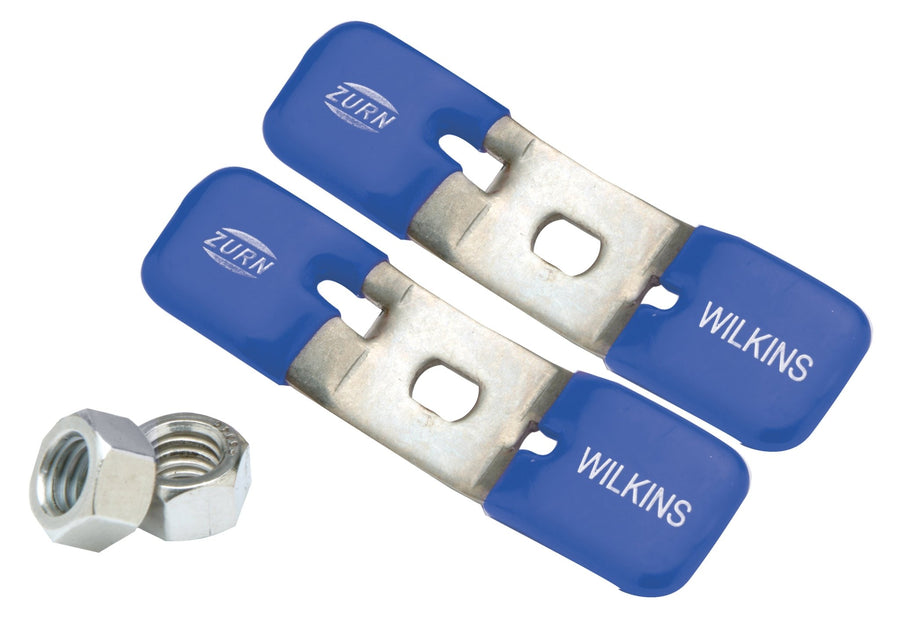 RK34-BVHD3/4" Ball Valve Repair Handles (Pair), Stainless Steel, Blue, Non-PotableZurn Wilkins