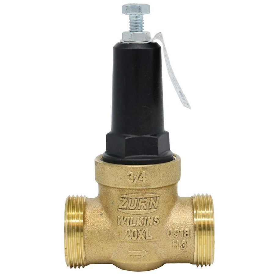 34 - 20XLDULU3/4 in. 20XL Pressure Reducing Valve, Double Union Less Union FNPT x FNPTZurn