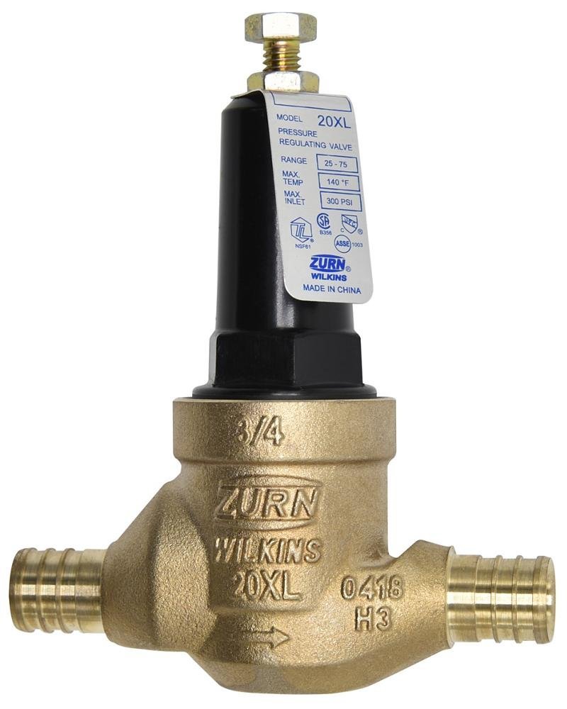 34 - 20XLPEX3/4 in. 20XL Pressure Reducing Valve (Integral Crimp PEX x Crimp PEX)Zurn