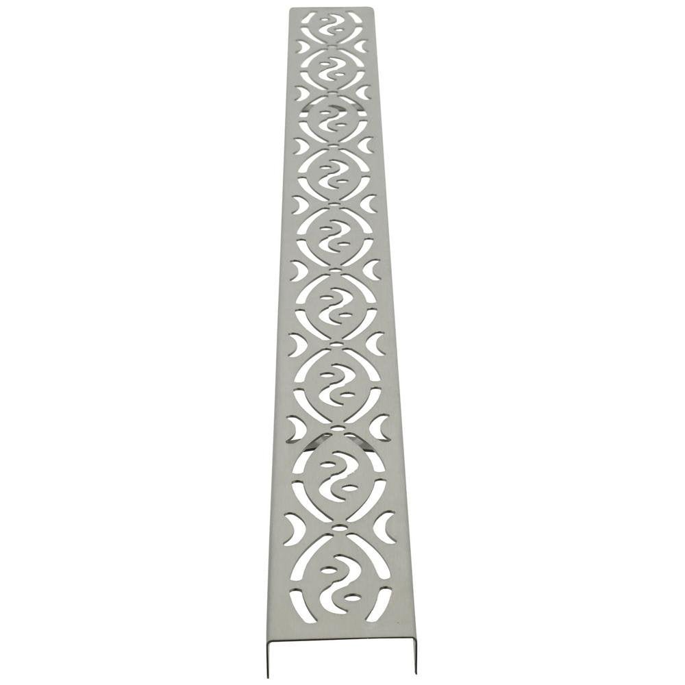 ZS880 - 36 - SG36 - Inch Stainless Streel Trench Drain System with Serenity GrateZurn
